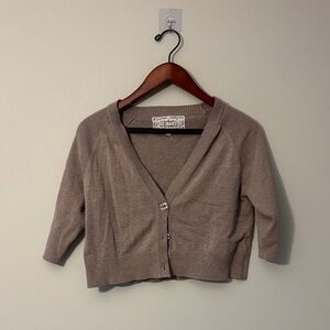 Pink Martini Soft Taupe Sweater